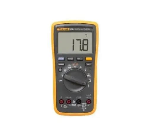 FLUKE 17B+/EUR Цифровой мультиметр Fluke Digital с ЖК-дисплеем, 10 А, 10 А, 1000 В