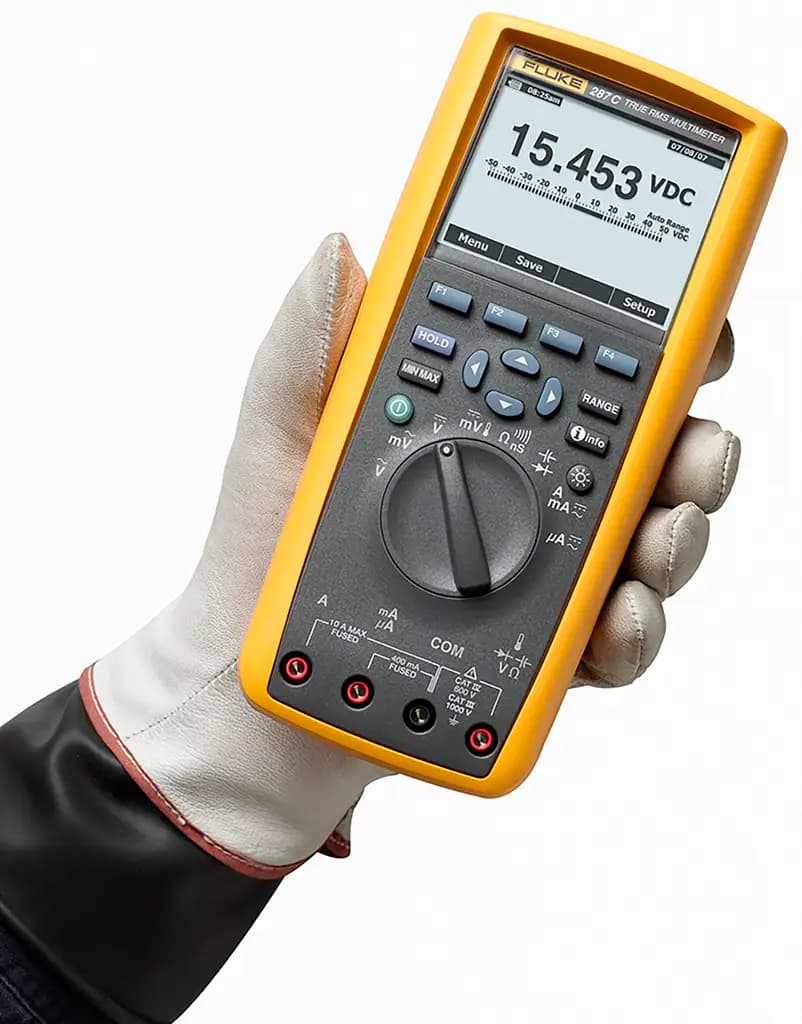 FLUKE 287/EUR Ручной цифровой мультиметр Fluke 287 True RMS