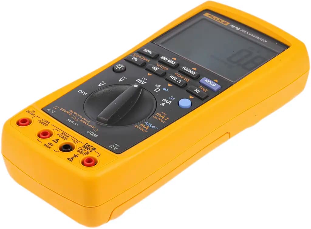 FLUKE 787B Fluke 787B 787B Ручной цифровой мультиметр True RMS, 1 А, 1 А, 1000 В