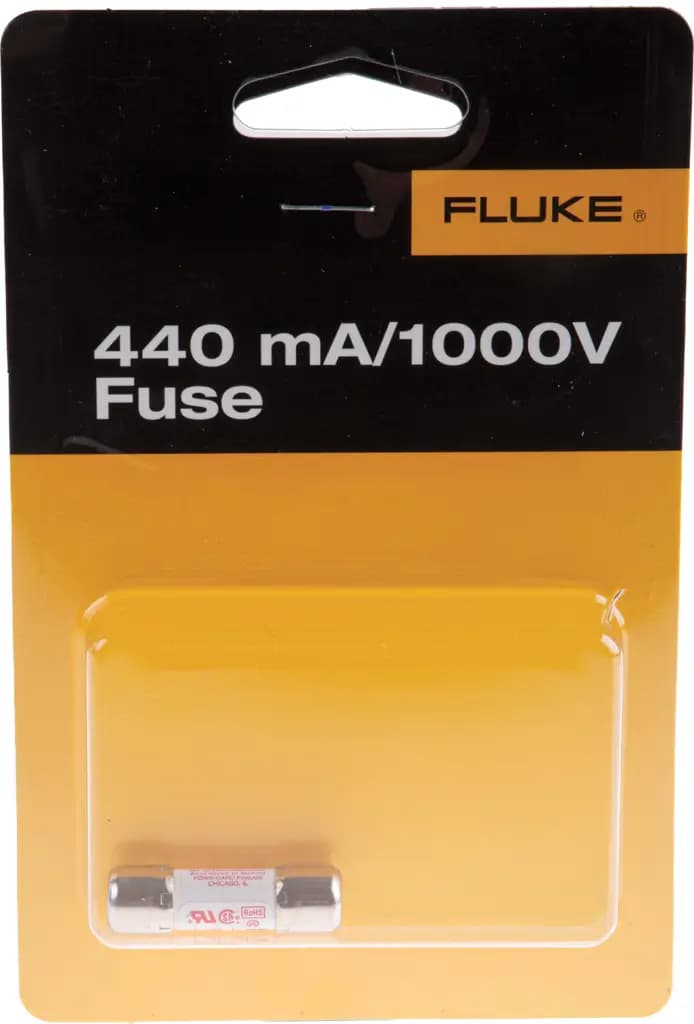 FUSE-440MA/1000V B1 Предохранитель мультиметра Fluke, 440 мА, 1000 В, 10,3 мм 35 мм
