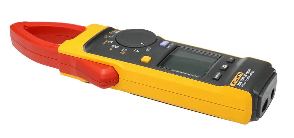 FLUKE 393/E Измерительные клещи Fluke 393/E, 1000 А постоянного тока 2500 А переменного тока 1500 В постоянного тока 1000 В переменного тока CAT IV, CAT III