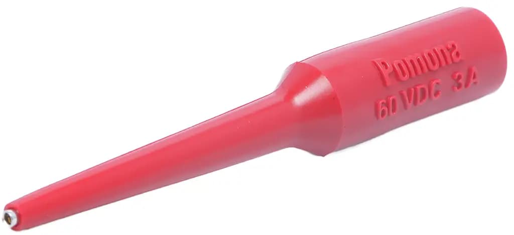 3560-2 Адаптер тестового разъема Fluke Red с латунными, медными контактами и золотым, никелированным покрытием