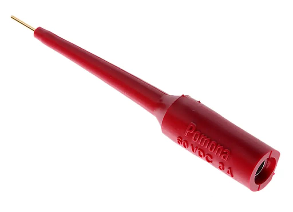 3561-2 Адаптер тестового разъема Fluke Red с латунными контактами и позолоченным покрытием