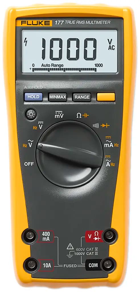 Fluke 177 Ручной цифровой мультиметр True RMS