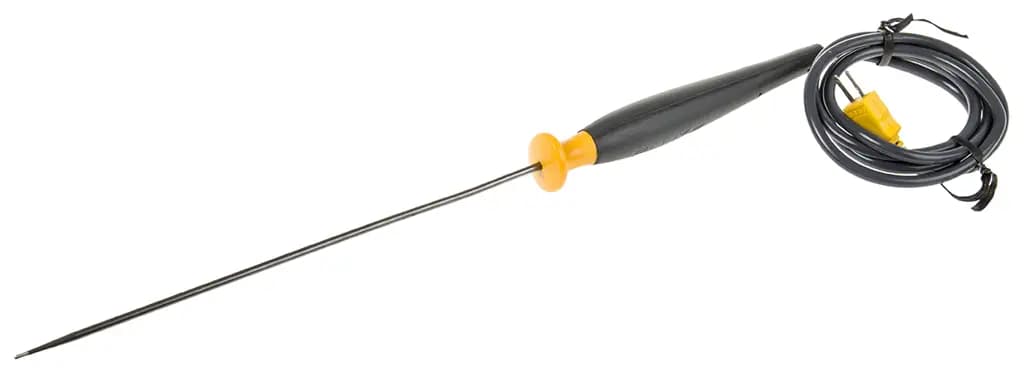 80PK-26 Fluke Type K Круглый датчик температуры типа K, длина 203,2 мм, диаметр 4,8 мм, макс. 816 °C