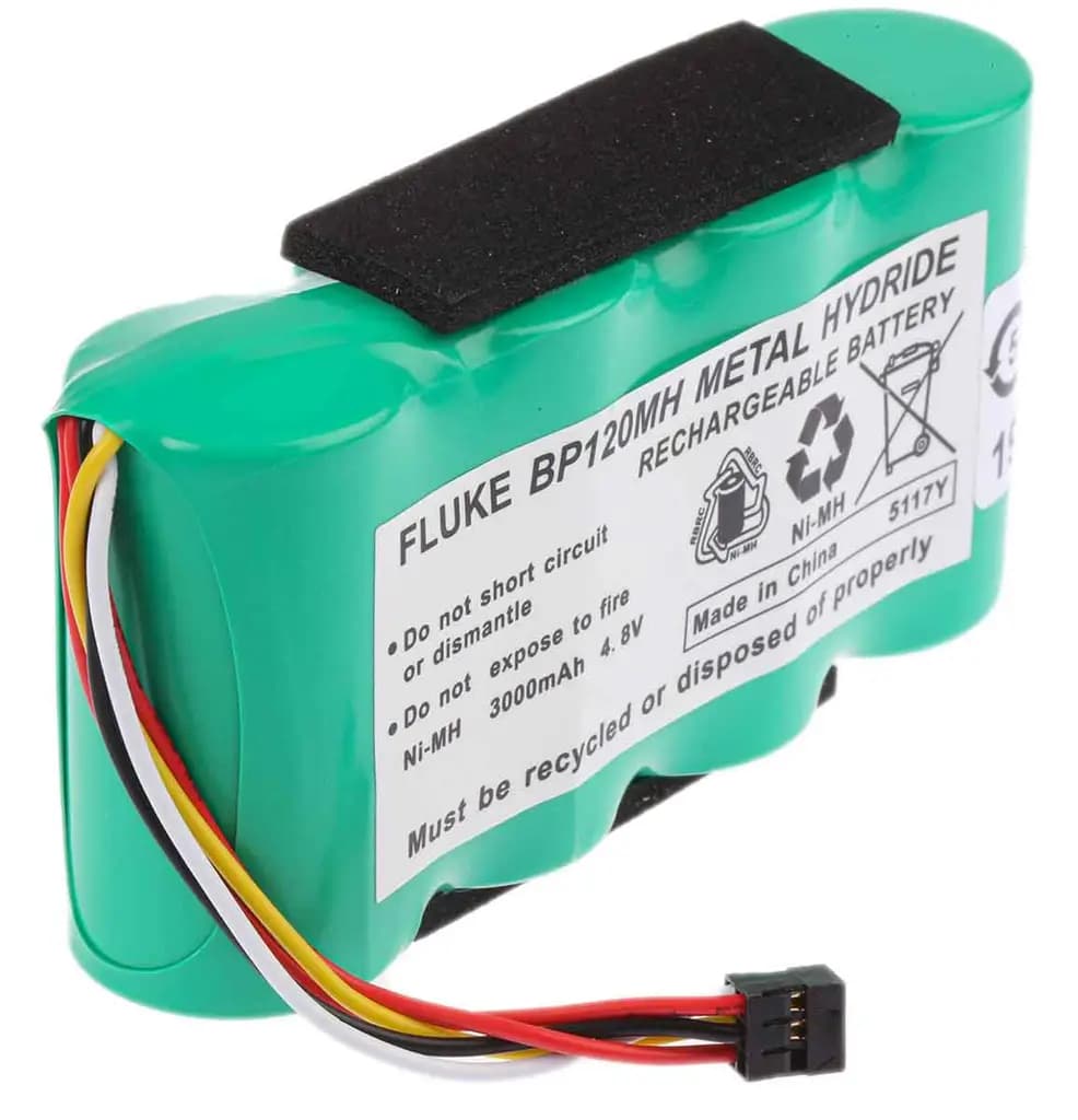 FLUKE BP120MH Батарейный блок Fluke BP120 для осциллографа, для использования с никель-металлогидридными сериями 120, 43B, 43