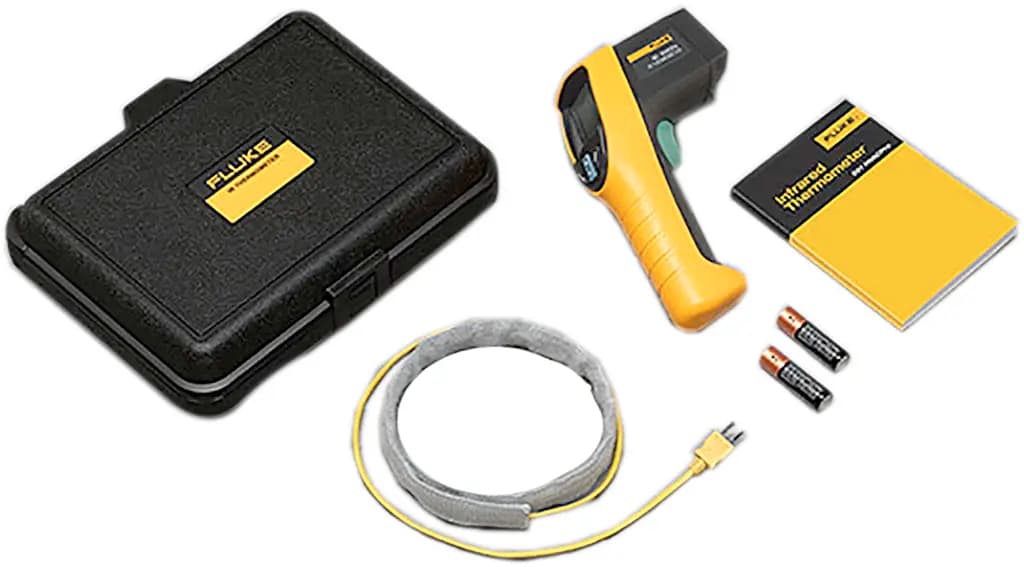 2558118 Инфракрасный термометр Fluke 561, мин. -40 °C, макс. 550 °C, точность ±1 %, измерения по Фаренгейту, °C, F