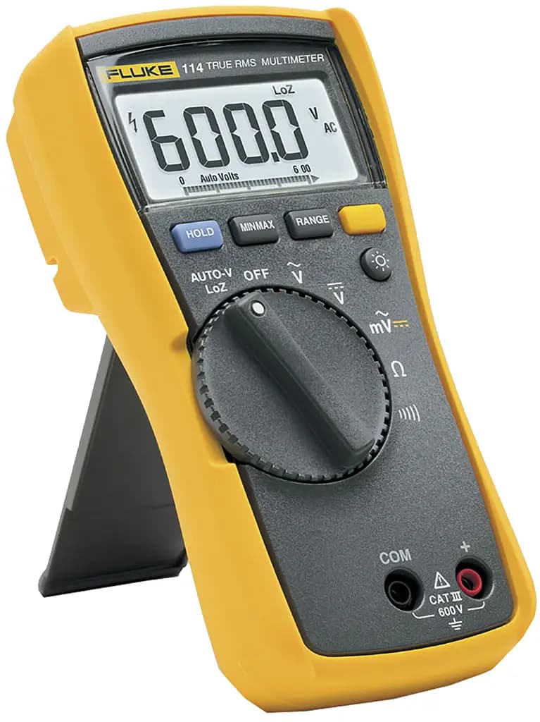 FLUKE 114 евро Ручной цифровой мультиметр Fluke 114 True RMS