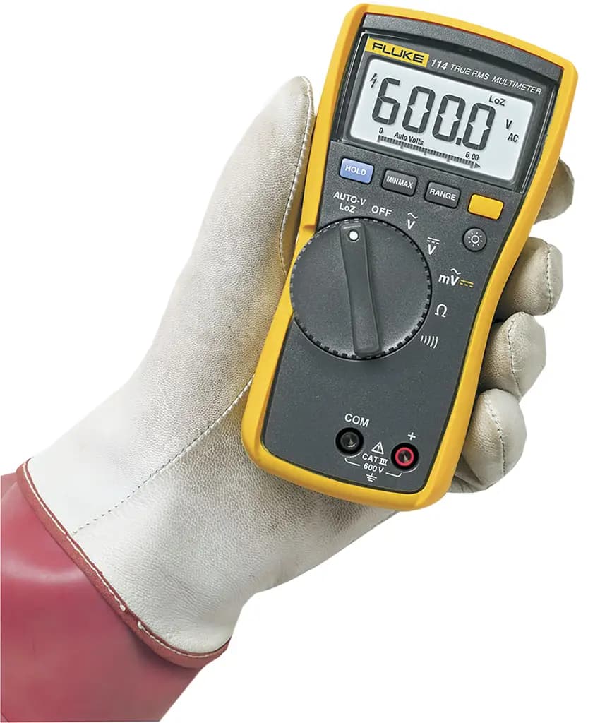 FLUKE 114 евро Ручной цифровой мультиметр Fluke 114 True RMS