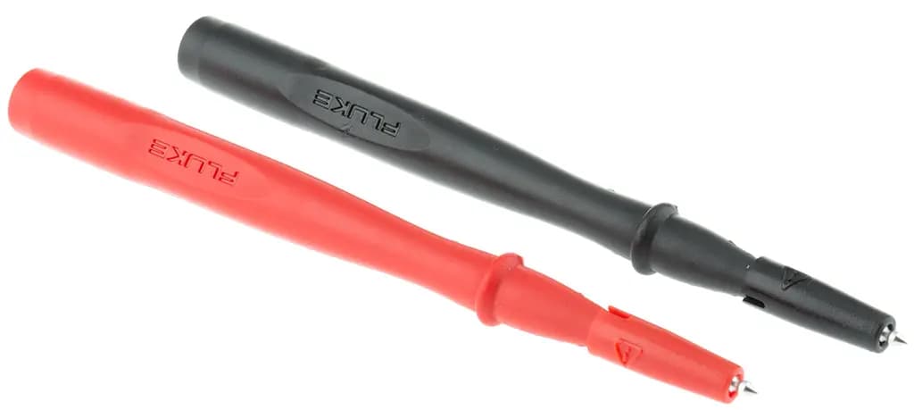 TP2-1 Измерительный щуп Fluke, наконечник 2 мм, 1 кВ, 600 В, гнездо 2 мм, 10 А