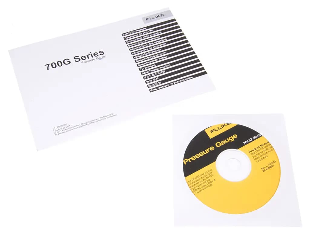 Fluke 700G27 Манометр Fluke G 1/4 RS232, 114 мм, 20 бар