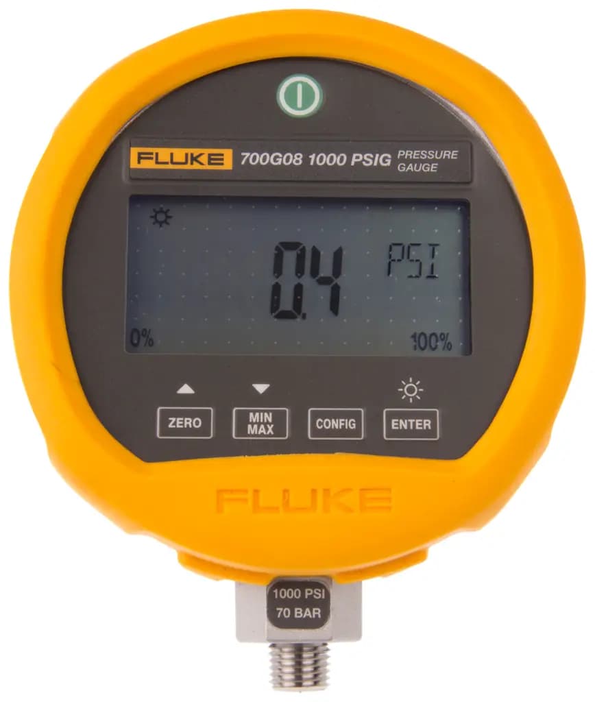Fluke 700G08 Манометр Fluke G 1/4 RS232, 114 мм, 69 бар