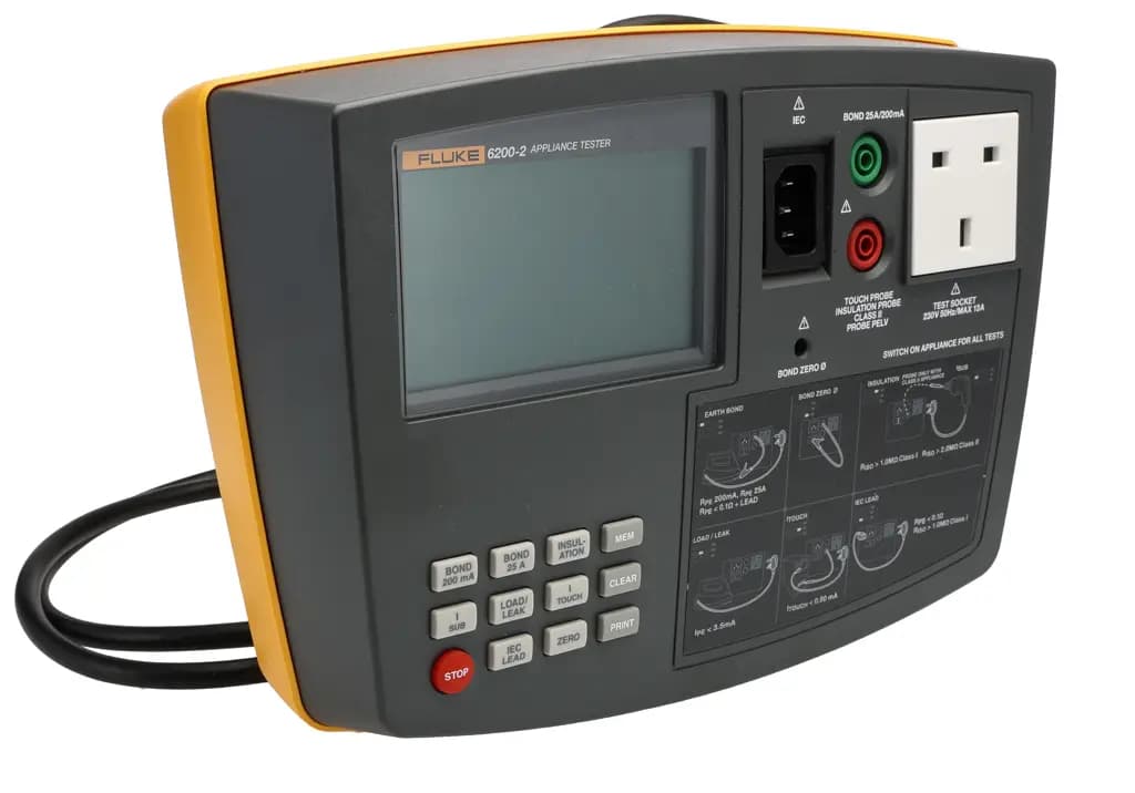 6200-2 UK KIT Комплект для тестирования Fluke 6200-2 PAT, тип тестирования класса I, класса II