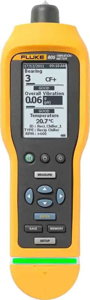 FLUKE 805 FC/805 ES Fluke 805 FC + 805 ES Измеритель вибрации — скорость, ускорение, перемещение