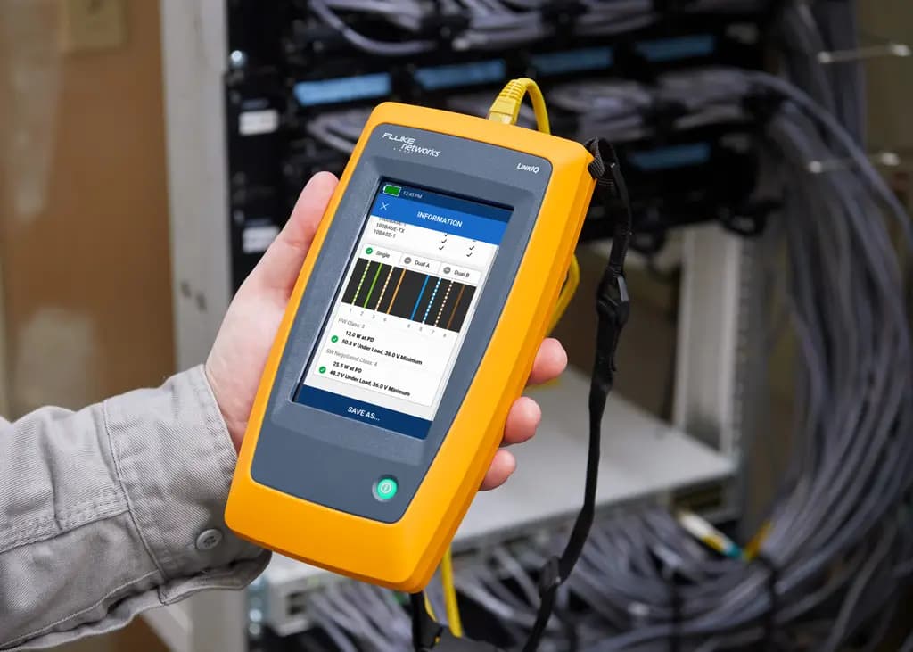 Fluke Networks Кабельный тестер LinkIQ RJ45
