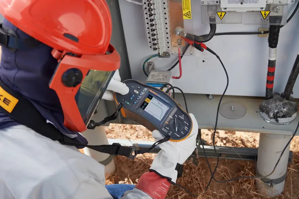 FLK-SMFT-1000/KIT Fluke SMFT-1000 Набор солнечных инструментов Многофункциональный тестер 1000 В Измерение сопротивления заземления с оптическим USB-портом