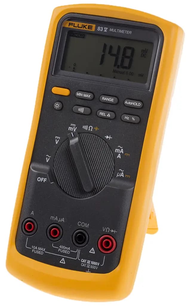 FLUKE Ручной цифровой мультиметр Fluke 83, 83 В, истинное среднеквадратичное значение