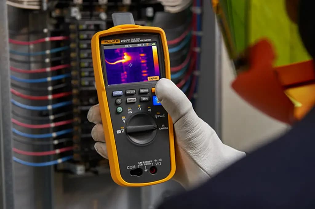 FLUKE 279FC I/B Fluke Ручной цифровой мультиметр Fluke 279 FC True RMS, 2,5 кА переменного тока