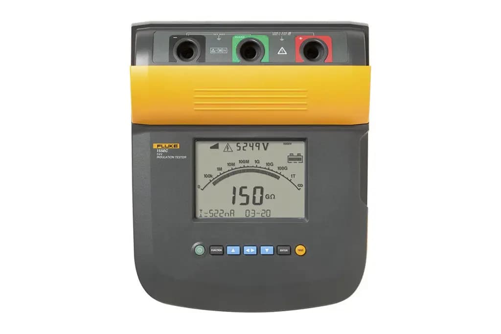 FLUKE 1550C FC с IR3000 Fluke 1550C FC Тестер изоляции, 250 В мин., 5000 В макс. CAT III, CAT IV