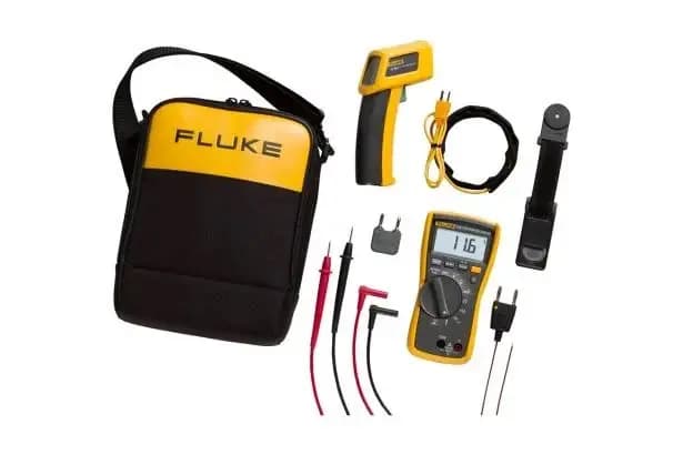 FLUKE 116 евро Ручной цифровой мультиметр Fluke 116 True RMS, 600 мкА переменного тока, 600 мкА постоянного тока, 600 В переменного тока