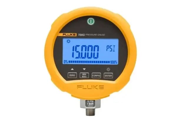 Fluke 700G31 Манометр Fluke G 1/4 RS232, 114 мм, 690 бар, калиброванный