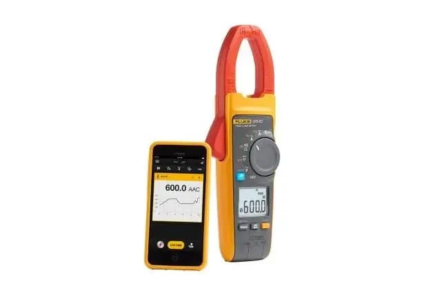 FLUKE 375 FC Fluke 375 FC Измерительные клещи, 600 А постоянного тока 600 А переменного тока 1000 В постоянного тока 1000 В переменного тока CAT III, CAT IV Бесконтактный детектор напряжения