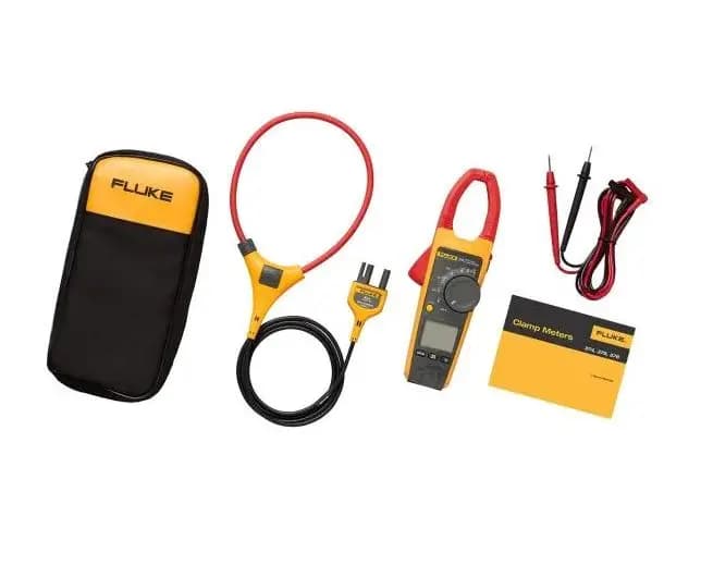 Fluke 376 Измерительные клещи, 999,9 А 1000 А переменного тока 1000 В постоянного тока 1000 В переменного тока CAT III, CAT IV Бесконтактный детектор напряжения