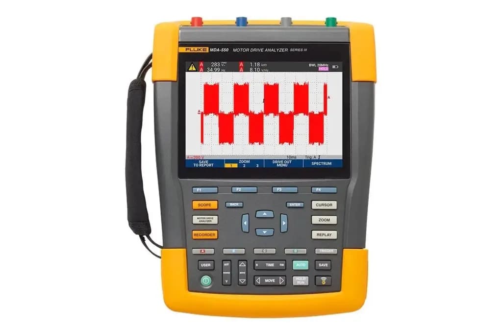 FLUKE MDA-550/FPC Портативный осциллограф Fluke серии MDA-550, 500 МГц, ЕС
