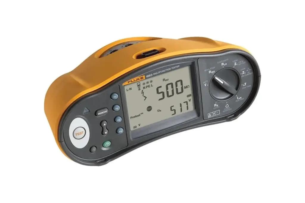 FLK-1663 ITDK Многофункциональный тестер Fluke 1663, 1000 В, измерение сопротивления заземления с USB