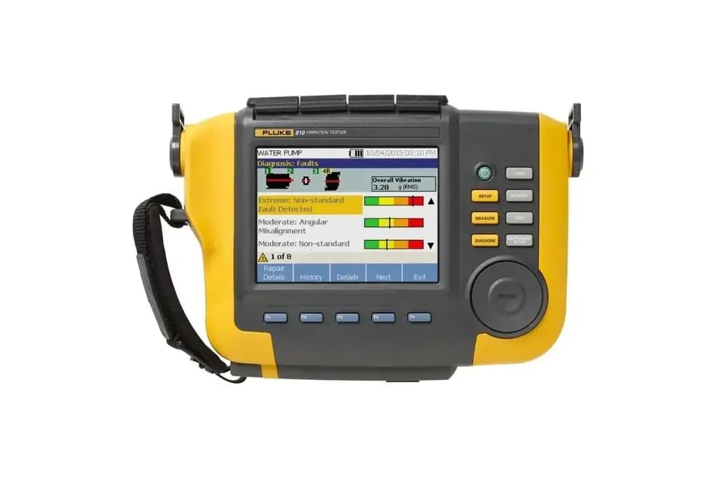 FLUKE Измеритель вибрации 810 Fluke 810 — ускорение, 3 оси