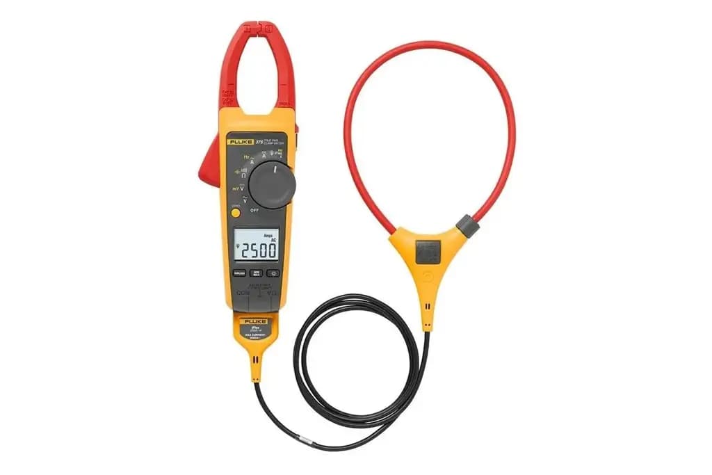 Fluke 376 Измерительные клещи, 999,9 А 1000 А переменного тока 1000 В постоянного тока 1000 В переменного тока CAT III, CAT IV Бесконтактный детектор напряжения