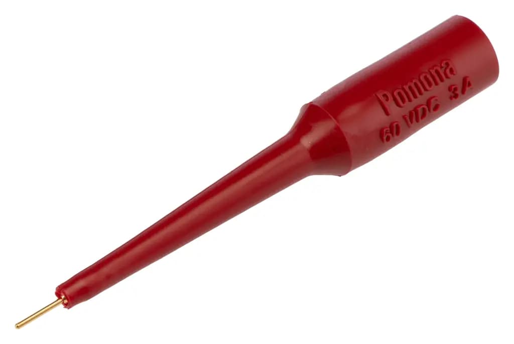 4691-2 Адаптер тестового разъема Fluke Red с латунными контактами и позолоченным покрытием
