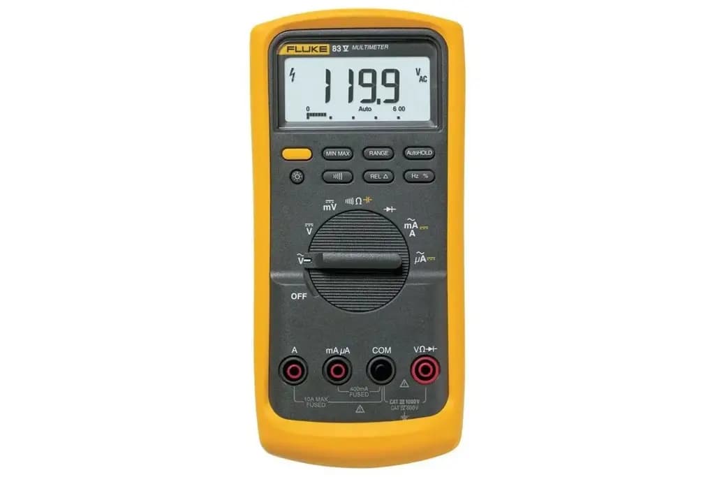 FLUKE Ручной цифровой мультиметр Fluke 83, 83 В, истинное среднеквадратичное значение