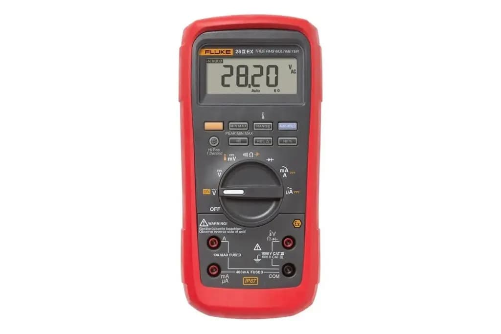 FLUKE 28 IIEX Ручной цифровой мультиметр Fluke 28EX True RMS