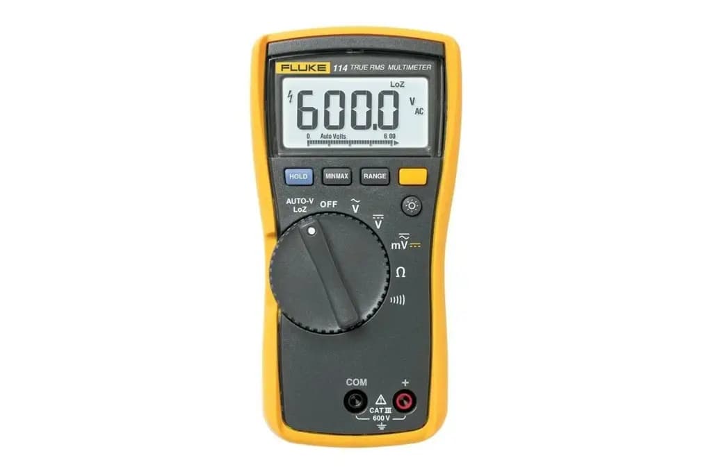FLUKE 114 евро Ручной цифровой мультиметр Fluke 114 True RMS