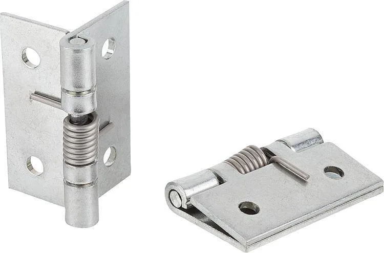 Norelem 27900 Spring hinges steel, stainless steel or aluminium, 50 mm