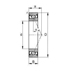 Шпиндельные подшипники HSS7005-E-T-P4S