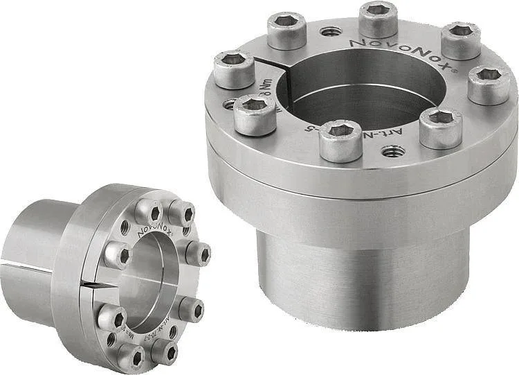 Norelem 23350-01 Keyless locking couplings Form A stainless steel