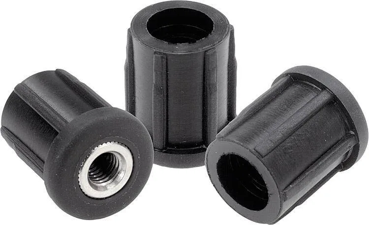 Norelem 27836 Tube inserts round with tapped bush