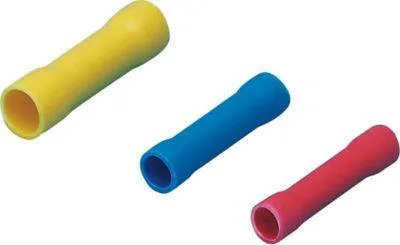 Misumi Insulated Crimp Terminal, Butt-Model Crimp Ring 100 Pieces Per Package