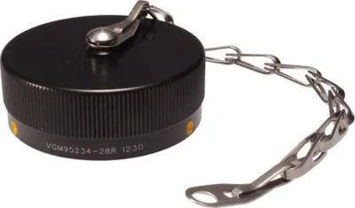 Misumi Waterproof Cap for MS Bayonet Connector (for Panel Mounting, Relay Adapter)