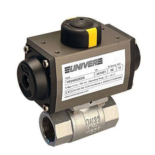 Univer Pneumatic power clamps with hand lever conforming to the N.A.A.M.S. Standard, O 63 mm Series UNM63