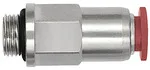 Riegler 151587 Прямой регулирующий клапан серия Blue, резьба-шланг, M5 вн. 200.54-1
