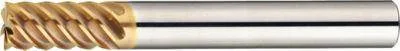 Misumi TSC series carbide high-helical end mill, multi-flute, 53° spiral / short model