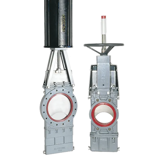 Скользящая шиберная задвижка с вырезом Keystone Figure 955