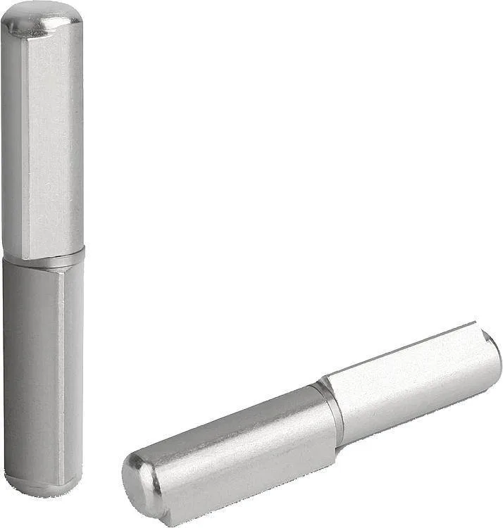 Norelem 27886-01 Hinges weldable, stainless steel