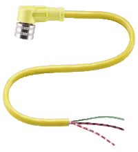 Pepperl+Fuchs. Female connector V12-W-YE10M-PVC
