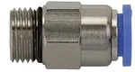 Riegler 110163 Прямой вставной фитинг, серия Blue, самофиксирующийся, G 1/4 вн. 195.146