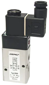 Управляющий электромагнитный клапан с электроприводом GEMU 8505