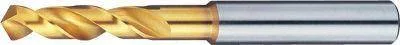 Misumi TiN Coated High-Speed Steel Drill, End Mill Shank / Stub